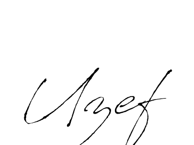 Best and Professional Signature Style for Uzef. Antro_Vectra Best Signature Style Collection. Uzef signature style 6 images and pictures png