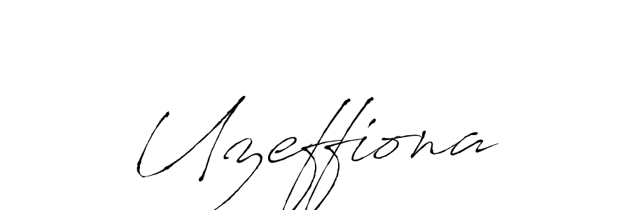 How to Draw Uzeffiona signature style? Antro_Vectra is a latest design signature styles for name Uzeffiona. Uzeffiona signature style 6 images and pictures png