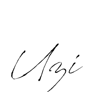 if you are searching for the best signature style for your name Uzi. so please give up your signature search. here we have designed multiple signature styles  using Antro_Vectra. Uzi signature style 6 images and pictures png