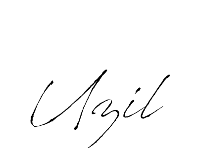 if you are searching for the best signature style for your name Uzil. so please give up your signature search. here we have designed multiple signature styles  using Antro_Vectra. Uzil signature style 6 images and pictures png