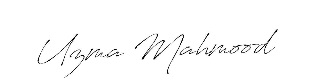 You can use this online signature creator to create a handwritten signature for the name Uzma Mahmood. This is the best online autograph maker. Uzma Mahmood signature style 6 images and pictures png