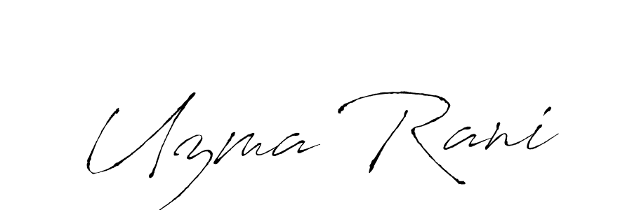 Once you've used our free online signature maker to create your best signature Antro_Vectra style, it's time to enjoy all of the benefits that Uzma Rani name signing documents. Uzma Rani signature style 6 images and pictures png