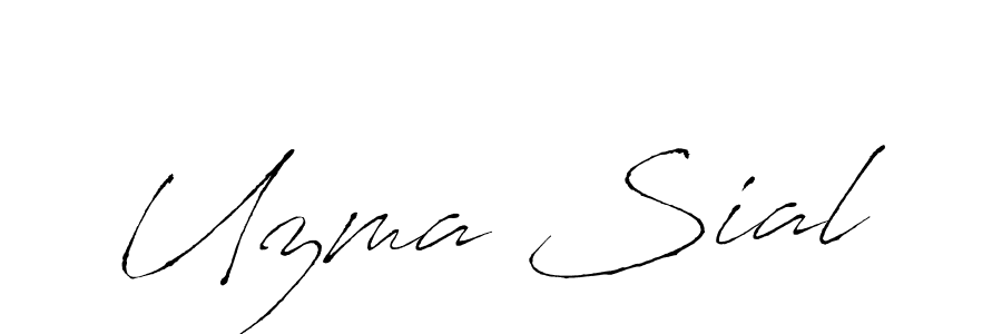 You can use this online signature creator to create a handwritten signature for the name Uzma Sial. This is the best online autograph maker. Uzma Sial signature style 6 images and pictures png