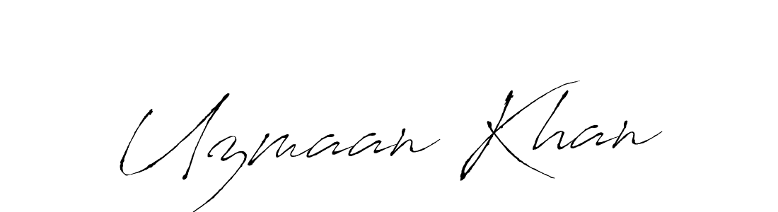 if you are searching for the best signature style for your name Uzmaan Khan. so please give up your signature search. here we have designed multiple signature styles  using Antro_Vectra. Uzmaan Khan signature style 6 images and pictures png