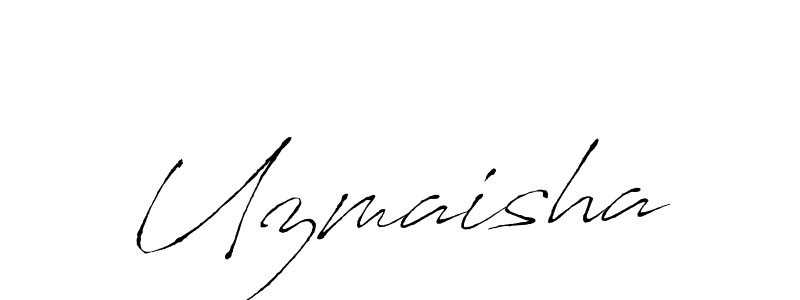 How to make Uzmaisha name signature. Use Antro_Vectra style for creating short signs online. This is the latest handwritten sign. Uzmaisha signature style 6 images and pictures png