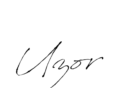 You should practise on your own different ways (Antro_Vectra) to write your name (Uzor) in signature. don't let someone else do it for you. Uzor signature style 6 images and pictures png