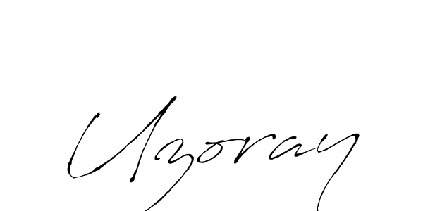 Also we have Uzoray name is the best signature style. Create professional handwritten signature collection using Antro_Vectra autograph style. Uzoray signature style 6 images and pictures png