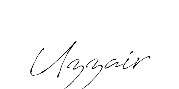 Design your own signature with our free online signature maker. With this signature software, you can create a handwritten (Antro_Vectra) signature for name Uzzair. Uzzair signature style 6 images and pictures png