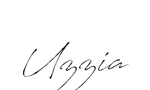 How to make Uzzia signature? Antro_Vectra is a professional autograph style. Create handwritten signature for Uzzia name. Uzzia signature style 6 images and pictures png