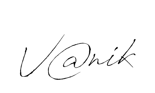 Best and Professional Signature Style for V@nik. Antro_Vectra Best Signature Style Collection. V@nik signature style 6 images and pictures png