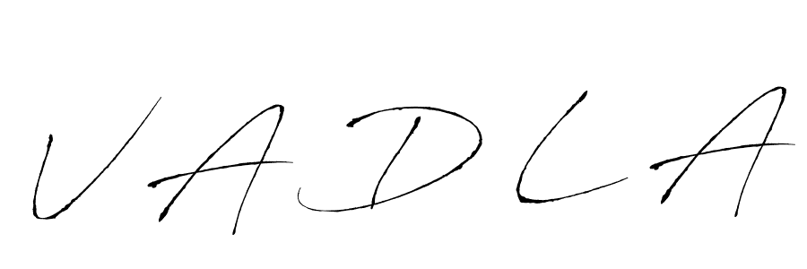 Design your own signature with our free online signature maker. With this signature software, you can create a handwritten (Antro_Vectra) signature for name V A D L A. V A D L A signature style 6 images and pictures png