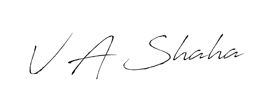 Make a short V A Shaha signature style. Manage your documents anywhere anytime using Antro_Vectra. Create and add eSignatures, submit forms, share and send files easily. V A Shaha signature style 6 images and pictures png