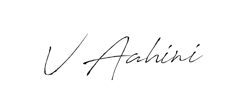 Here are the top 10 professional signature styles for the name V Aahini. These are the best autograph styles you can use for your name. V Aahini signature style 6 images and pictures png
