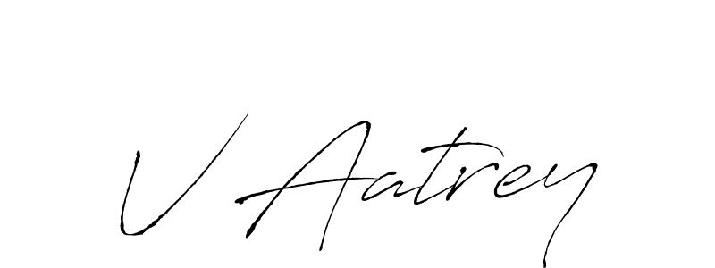 Once you've used our free online signature maker to create your best signature Antro_Vectra style, it's time to enjoy all of the benefits that V Aatrey name signing documents. V Aatrey signature style 6 images and pictures png