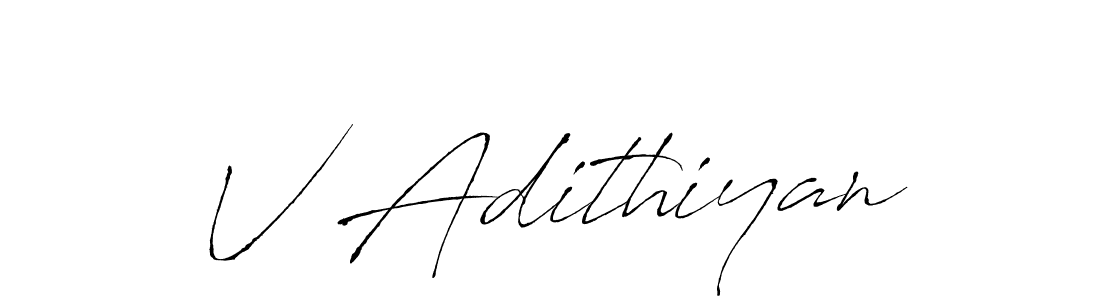 It looks lik you need a new signature style for name V Adithiyan. Design unique handwritten (Antro_Vectra) signature with our free signature maker in just a few clicks. V Adithiyan signature style 6 images and pictures png