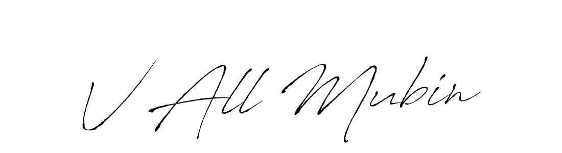 This is the best signature style for the V All Mubin name. Also you like these signature font (Antro_Vectra). Mix name signature. V All Mubin signature style 6 images and pictures png