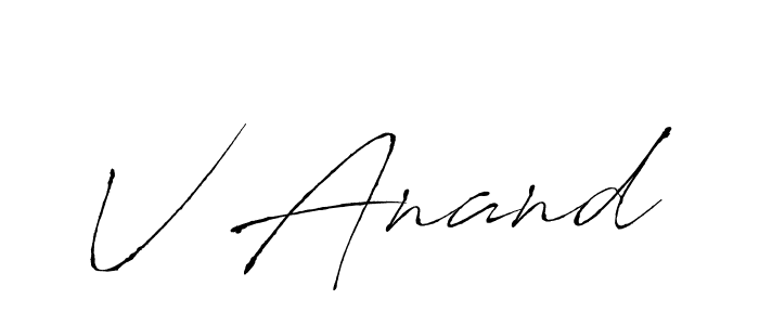 See photos of V Anand official signature by Spectra . Check more albums & portfolios. Read reviews & check more about Antro_Vectra font. V Anand signature style 6 images and pictures png