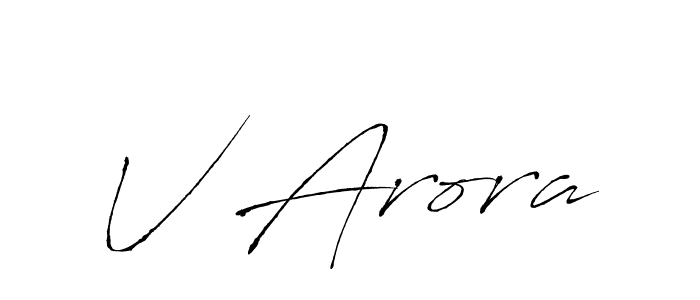 This is the best signature style for the V Arora name. Also you like these signature font (Antro_Vectra). Mix name signature. V Arora signature style 6 images and pictures png