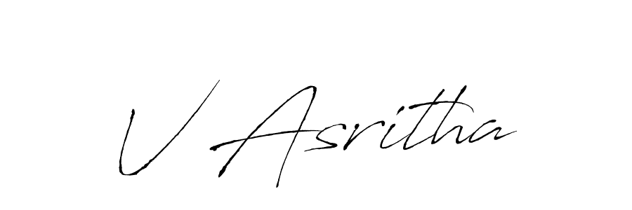 This is the best signature style for the V Asritha name. Also you like these signature font (Antro_Vectra). Mix name signature. V Asritha signature style 6 images and pictures png