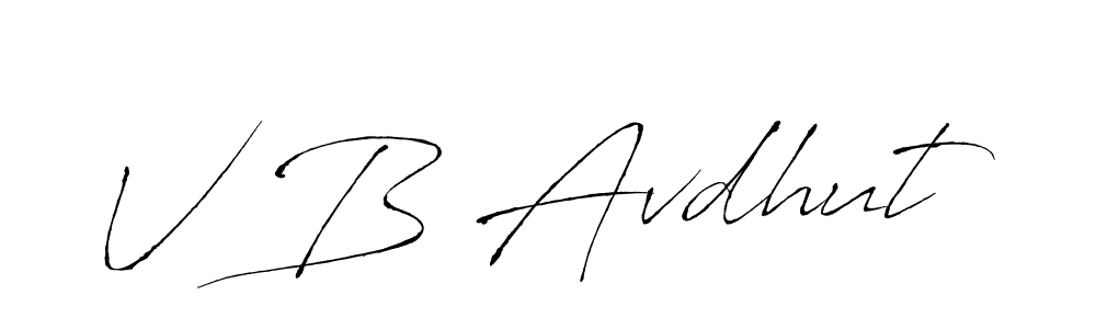 Here are the top 10 professional signature styles for the name V B Avdhut. These are the best autograph styles you can use for your name. V B Avdhut signature style 6 images and pictures png