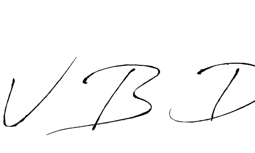 Similarly Antro_Vectra is the best handwritten signature design. Signature creator online .You can use it as an online autograph creator for name V B D. V B D signature style 6 images and pictures png