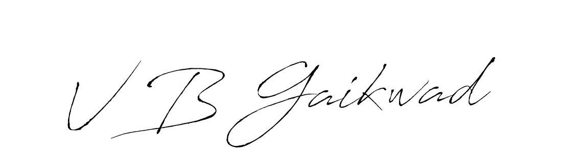 It looks lik you need a new signature style for name V B Gaikwad. Design unique handwritten (Antro_Vectra) signature with our free signature maker in just a few clicks. V B Gaikwad signature style 6 images and pictures png