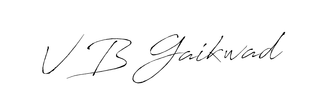 Similarly Antro_Vectra is the best handwritten signature design. Signature creator online .You can use it as an online autograph creator for name V B Gaikwad. V B Gaikwad signature style 6 images and pictures png