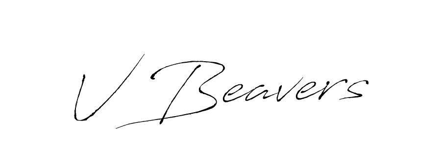 if you are searching for the best signature style for your name V Beavers. so please give up your signature search. here we have designed multiple signature styles  using Antro_Vectra. V Beavers signature style 6 images and pictures png