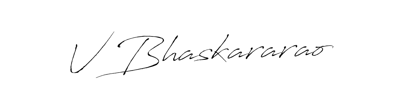 V Bhaskararao stylish signature style. Best Handwritten Sign (Antro_Vectra) for my name. Handwritten Signature Collection Ideas for my name V Bhaskararao. V Bhaskararao signature style 6 images and pictures png