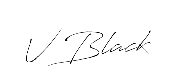 V Black stylish signature style. Best Handwritten Sign (Antro_Vectra) for my name. Handwritten Signature Collection Ideas for my name V Black. V Black signature style 6 images and pictures png