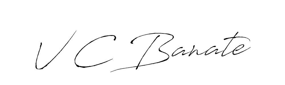 Here are the top 10 professional signature styles for the name V C Banate. These are the best autograph styles you can use for your name. V C Banate signature style 6 images and pictures png