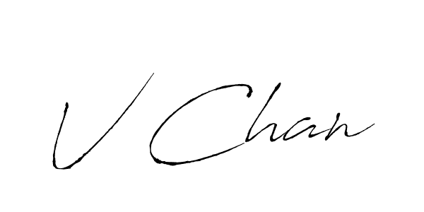 Similarly Antro_Vectra is the best handwritten signature design. Signature creator online .You can use it as an online autograph creator for name V Chan. V Chan signature style 6 images and pictures png