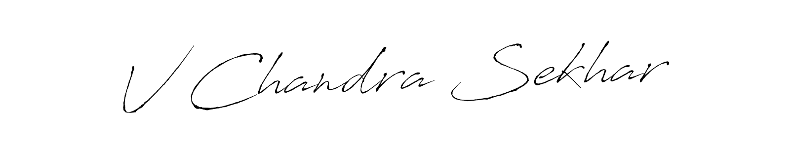 Make a beautiful signature design for name V Chandra Sekhar. Use this online signature maker to create a handwritten signature for free. V Chandra Sekhar signature style 6 images and pictures png