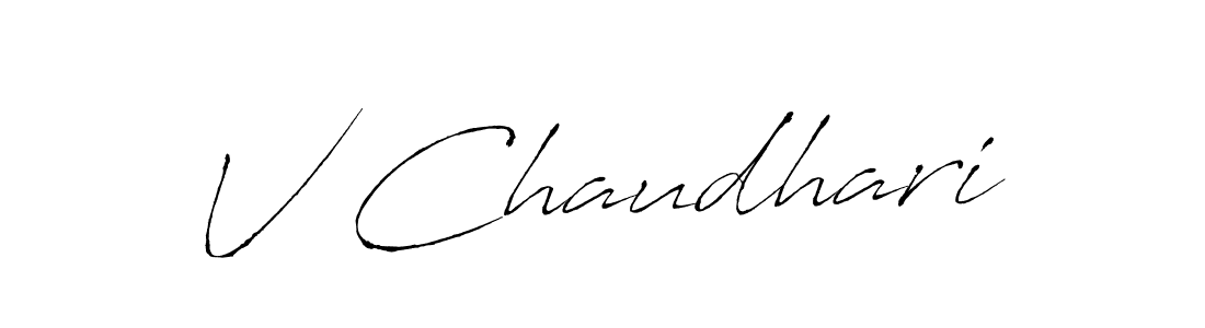 Once you've used our free online signature maker to create your best signature Antro_Vectra style, it's time to enjoy all of the benefits that V Chaudhari name signing documents. V Chaudhari signature style 6 images and pictures png