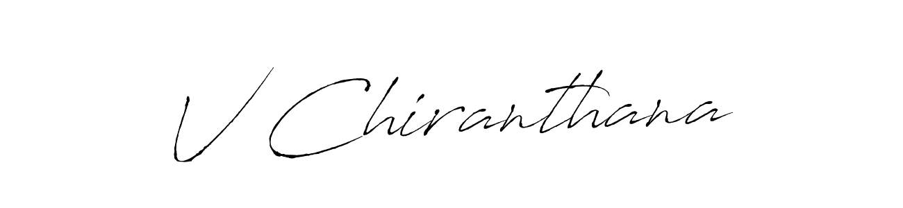 Best and Professional Signature Style for V Chiranthana. Antro_Vectra Best Signature Style Collection. V Chiranthana signature style 6 images and pictures png