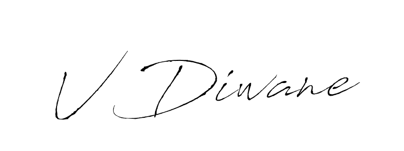 How to Draw V Diwane signature style? Antro_Vectra is a latest design signature styles for name V Diwane. V Diwane signature style 6 images and pictures png