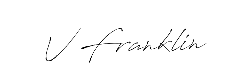 Best and Professional Signature Style for V Franklin. Antro_Vectra Best Signature Style Collection. V Franklin signature style 6 images and pictures png