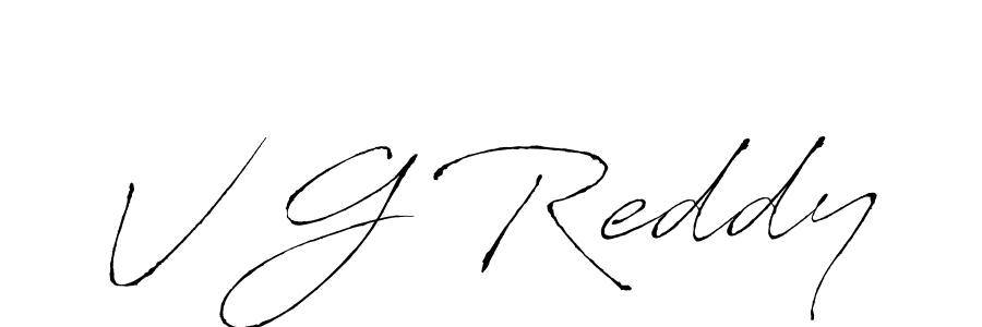 Antro_Vectra is a professional signature style that is perfect for those who want to add a touch of class to their signature. It is also a great choice for those who want to make their signature more unique. Get V G Reddy name to fancy signature for free. V G Reddy signature style 6 images and pictures png