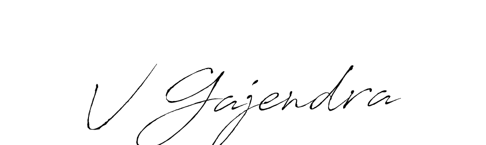 How to Draw V Gajendra signature style? Antro_Vectra is a latest design signature styles for name V Gajendra. V Gajendra signature style 6 images and pictures png