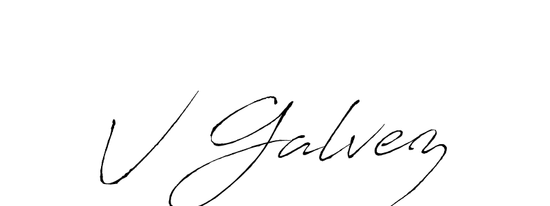 It looks lik you need a new signature style for name V Galvez. Design unique handwritten (Antro_Vectra) signature with our free signature maker in just a few clicks. V Galvez signature style 6 images and pictures png