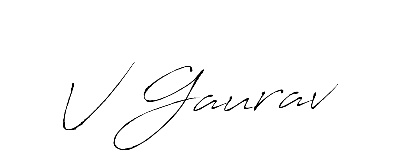 You should practise on your own different ways (Antro_Vectra) to write your name (V Gaurav) in signature. don't let someone else do it for you. V Gaurav signature style 6 images and pictures png