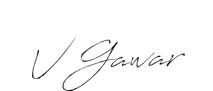 if you are searching for the best signature style for your name V Gawar. so please give up your signature search. here we have designed multiple signature styles  using Antro_Vectra. V Gawar signature style 6 images and pictures png