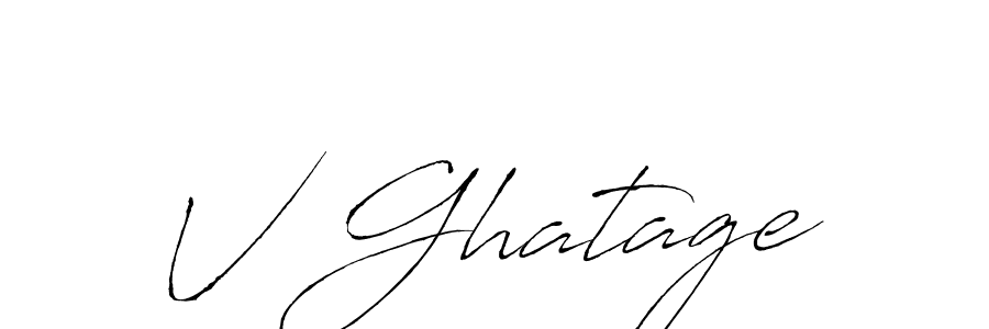 You should practise on your own different ways (Antro_Vectra) to write your name (V Ghatage) in signature. don't let someone else do it for you. V Ghatage signature style 6 images and pictures png