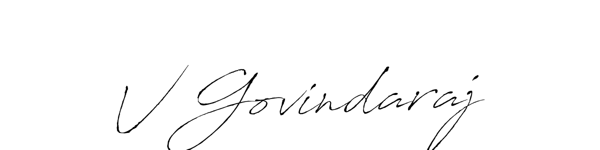 How to Draw V Govindaraj signature style? Antro_Vectra is a latest design signature styles for name V Govindaraj. V Govindaraj signature style 6 images and pictures png