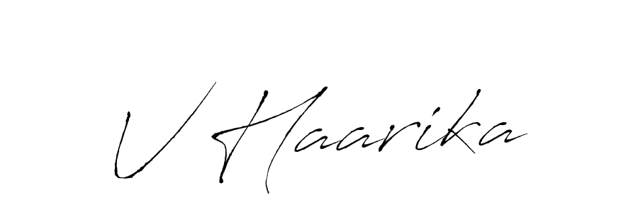 Here are the top 10 professional signature styles for the name V Haarika. These are the best autograph styles you can use for your name. V Haarika signature style 6 images and pictures png