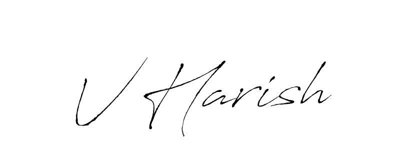 Here are the top 10 professional signature styles for the name V Harish. These are the best autograph styles you can use for your name. V Harish signature style 6 images and pictures png