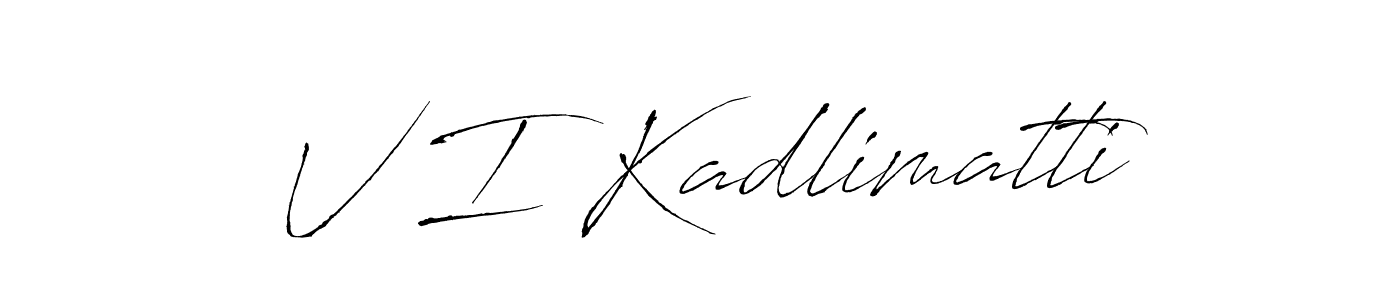 See photos of V I Kadlimatti official signature by Spectra . Check more albums & portfolios. Read reviews & check more about Antro_Vectra font. V I Kadlimatti signature style 6 images and pictures png