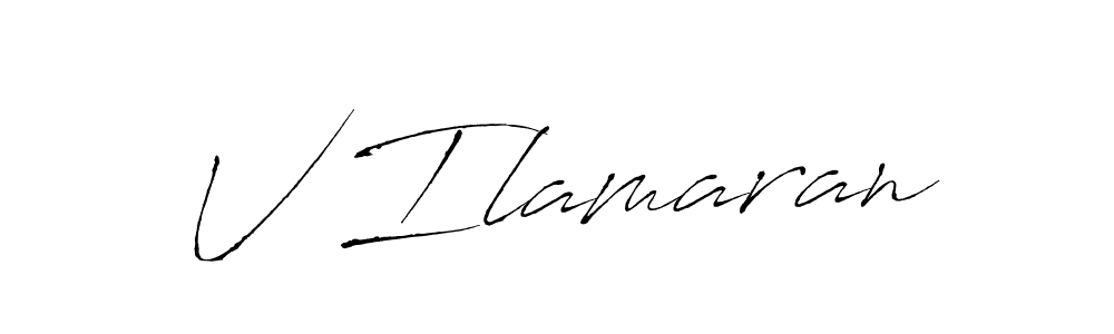 Make a beautiful signature design for name V Ilamaran. Use this online signature maker to create a handwritten signature for free. V Ilamaran signature style 6 images and pictures png