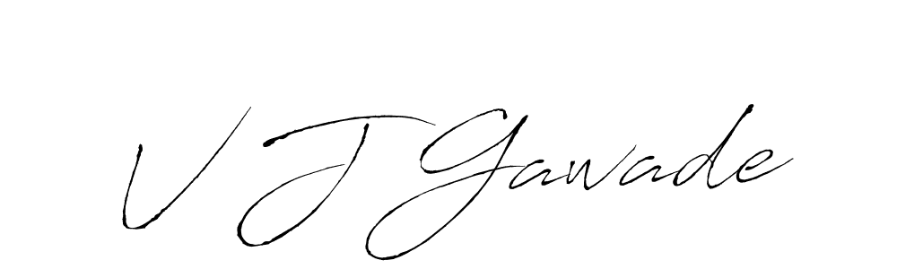 Also You can easily find your signature by using the search form. We will create V J Gawade name handwritten signature images for you free of cost using Antro_Vectra sign style. V J Gawade signature style 6 images and pictures png