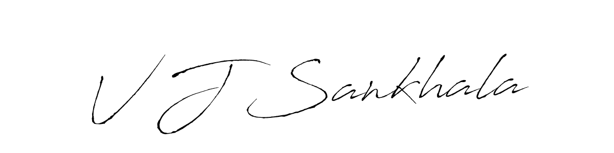 It looks lik you need a new signature style for name V J Sankhala. Design unique handwritten (Antro_Vectra) signature with our free signature maker in just a few clicks. V J Sankhala signature style 6 images and pictures png